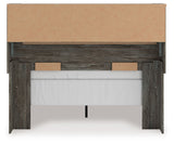 Frandern - Bookcase Panel Bedroom Set