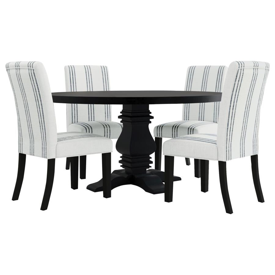 Herran - Upholstered Dining Side Chair (Set of 2) - Beige