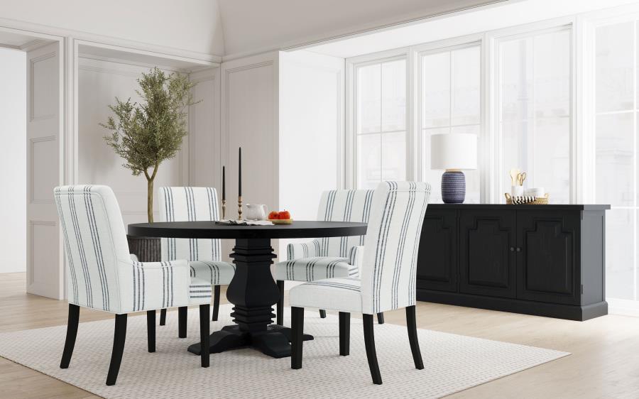 Herran - Upholstered Dining Side Chair (Set of 2) - Beige