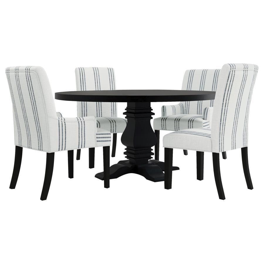 Herran - Upholstered Dining Side Chair (Set of 2) - Beige
