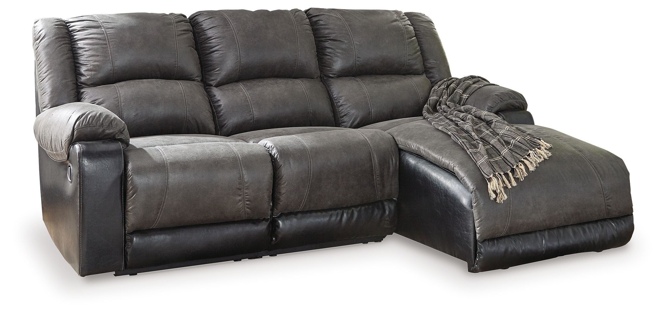 Nantahala - Reclining Sectional With Chaise