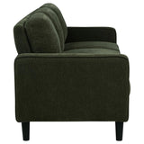 Ruth - Upholstered Track Arm Sofa Set