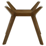 Paxton Square Wood Dining Table Base Brown