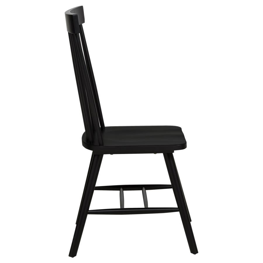 Andrews - Windsor Spindle Back Dining Side Chair (Set of 2)