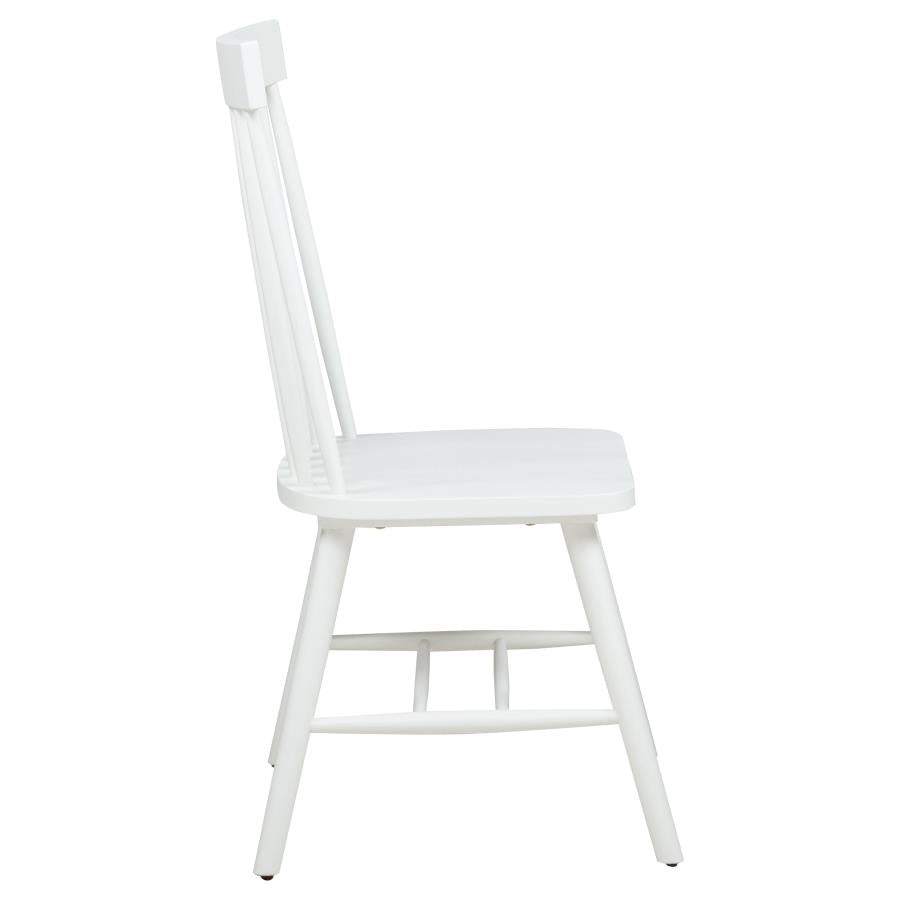 Andrews - Windsor Spindle Back Dining Side Chair (Set of 2)