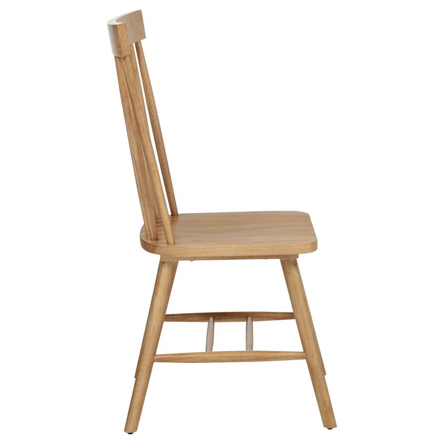 Andrews - Windsor Spindle Back Dining Side Chair (Set of 2)