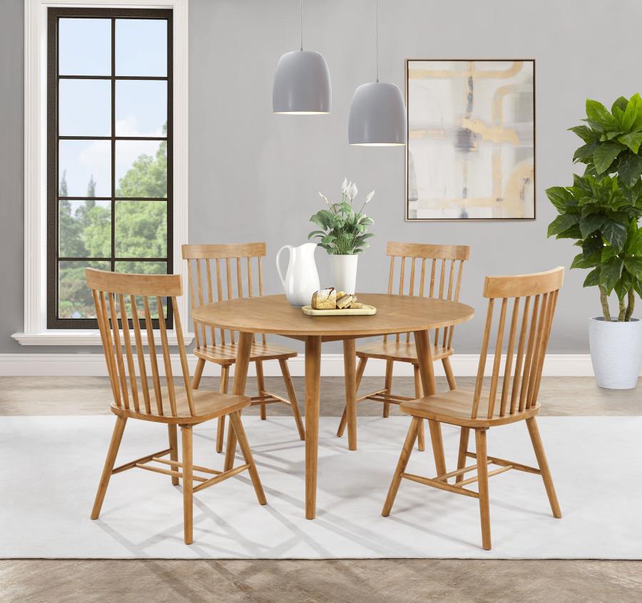 Andrews - Windsor Spindle Back Dining Side Chair (Set of 2)