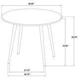 Andrews - Round Counter Dining Set