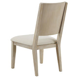 Trofello - Cushioned Dining Side Chair (Set of 2) - White Washed