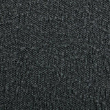 Alba Boucle Upholstered Counter Chair Black (Set of 2)