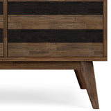 Clarkson - Sideboard Buffet - Rustic Natural Aged Brown by Simpli-Home | Bel Furniture