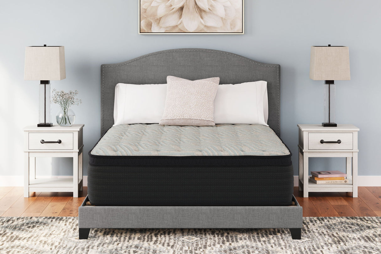 Palisades Et - California King Mattress - Gray / Blue