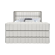 Isaiah - Bed With TV Lift-LED Speakers And Fireplace