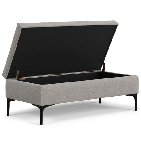 Rebecca - Multifunctional Coffee Table Storage Ottoman With Lift Up Lid - view 15