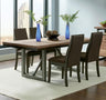 Spring Creek - Dining Table Set Dark Brown 5 Pc. Table, 4 Chairs by CoasterEssence | Bel Furniture
