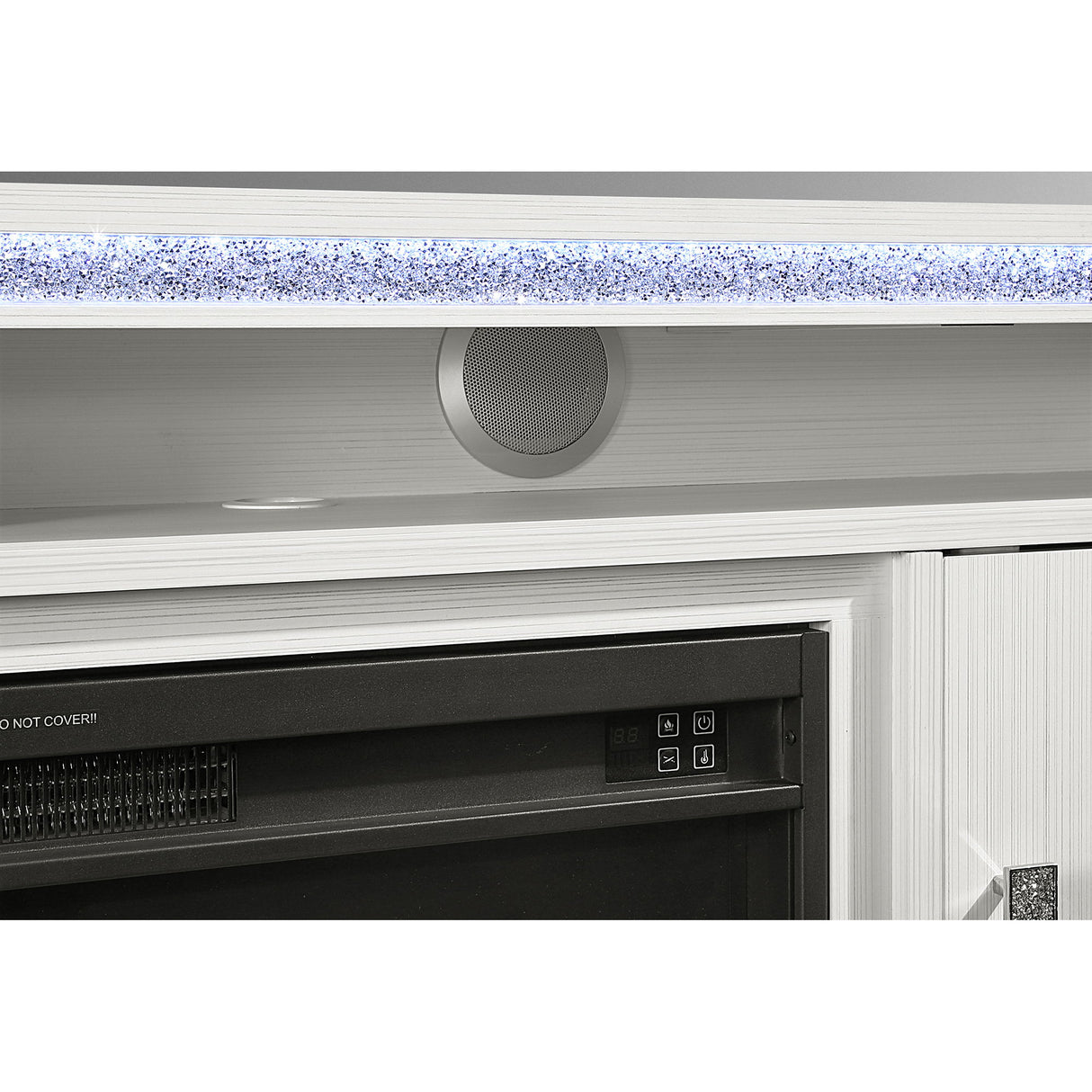 Almera - Fireplace With Adjustable Temperature And LED Options