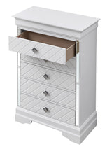 Verona - Stylish Chest - Silver Champagne by Glory Furniture | Bel Furniture