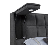 Dreux - Upholstered Panel Platform Bed