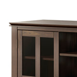 Artisan - Handcrafted Tall TV Media Stand by Simpli-Home | Bel Furniture