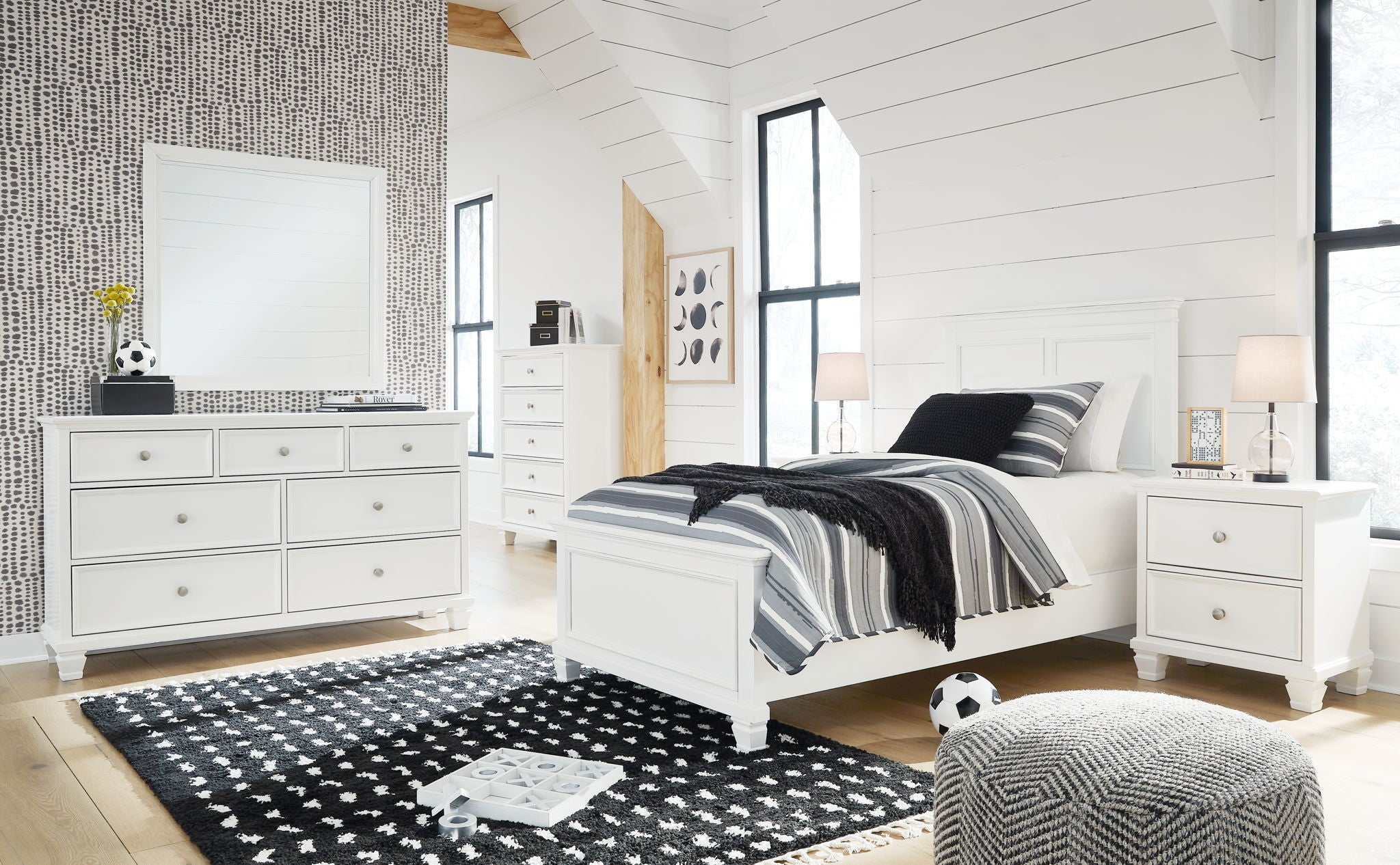 【１セットのみ】レトロト　レトルト　ルームライト　フードディスペンサー　鼻セレブ Fortman - Panel Bedroom Set by Signature Design by Ash | BEL Furniture