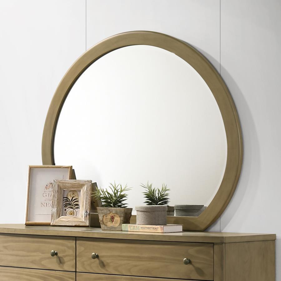 Granada - Dresser Mirror - Natural Pine by Coaster Fine Furniture | Bel Furniture