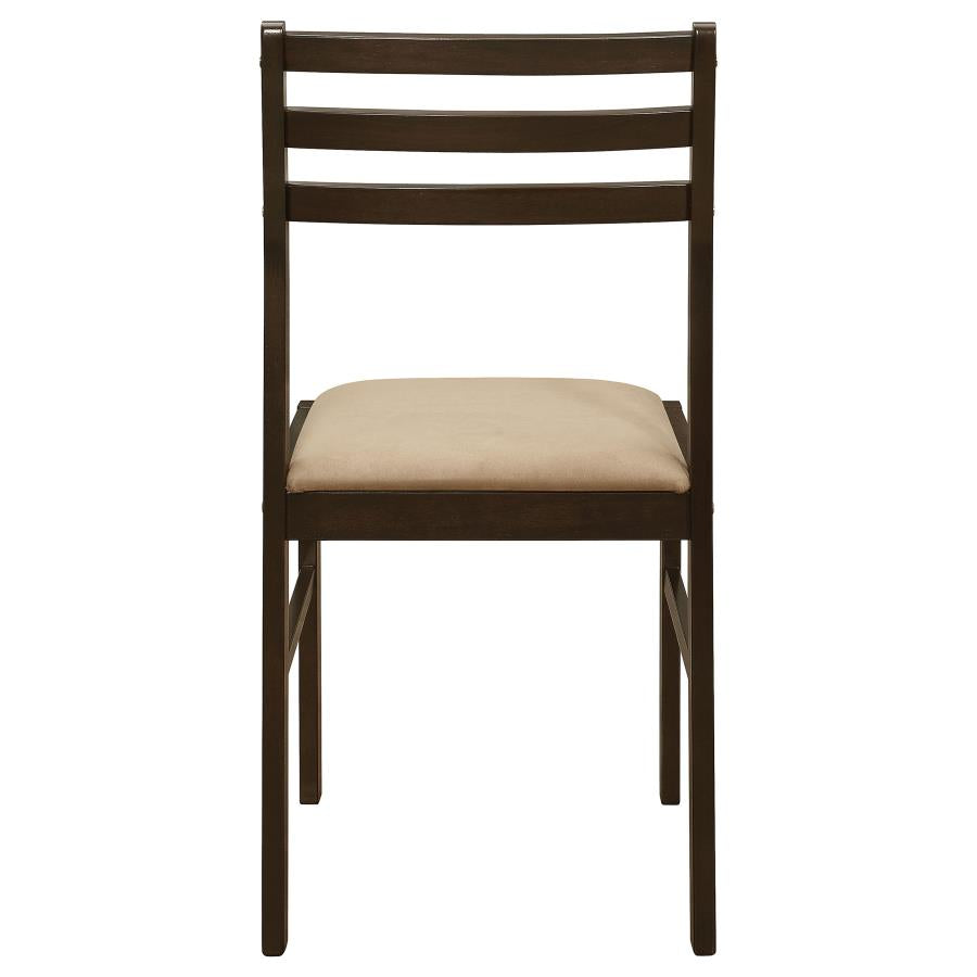 Bucknell - 3 Piece Round Drop Leaf Dining Table Set