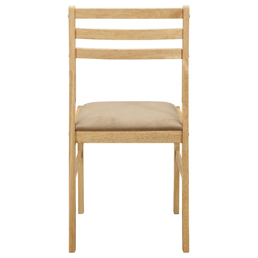 Bucknell - 3 Piece Round Drop Leaf Dining Table Set