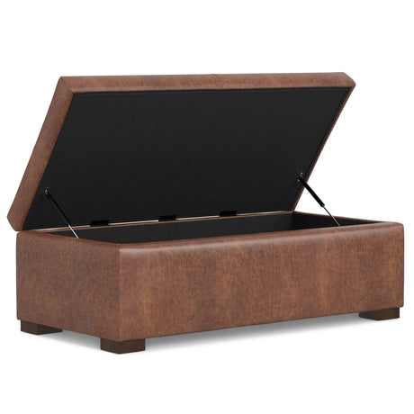 Gabbie - Coffee Table Upholstered Storage Ottoman - view 8