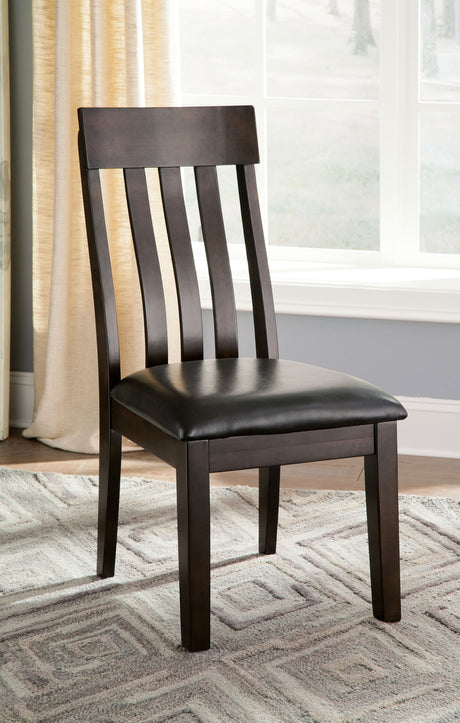 Haddigan - Dining UPH Side Chair (Set of 2) - Dark Brown - view 3