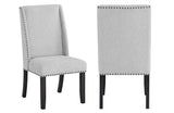 Vance - Side Chair (Set of 2) - Charcoal & Gray