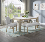 Hazel Genuine Marble Dining Table