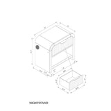 Beverly - 5 Piece Bedroom Set With Fluted Detailing