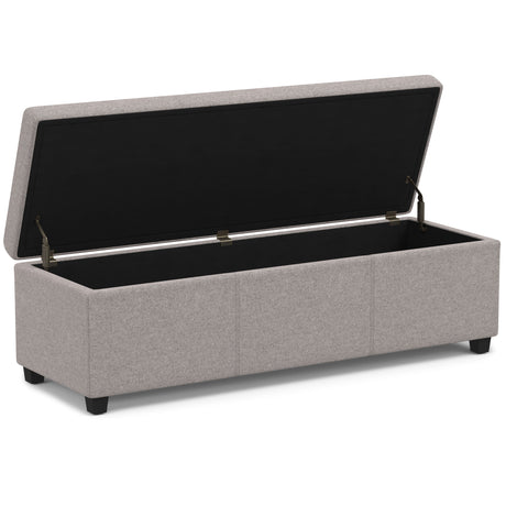 Avalon - Multifunctional Storage Ottoman Bench by Simpli-Home | Bel Furniture