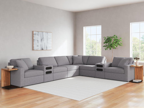 Modmax - Sectional - Granite - view 67