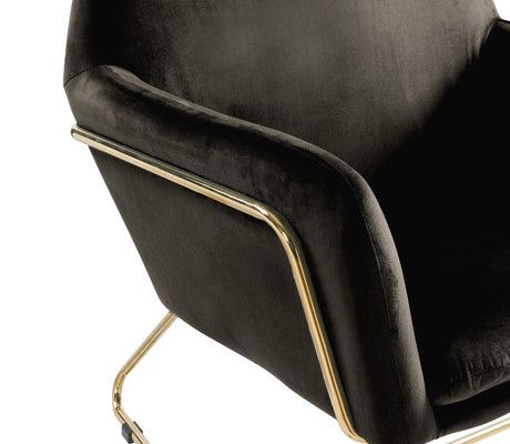 Keira - Accent Chair With Metal Base - view 5