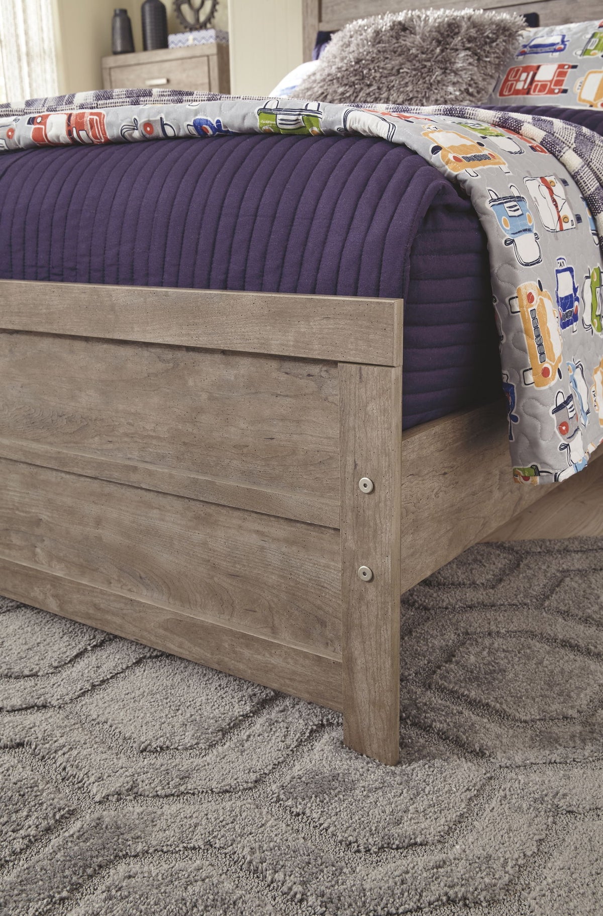 Culverbach - Full Panel Bed - Gray