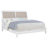Bexhill - 56" Upholstered Panel Bed White by Coaster Fine Furniture | Bel Furniture