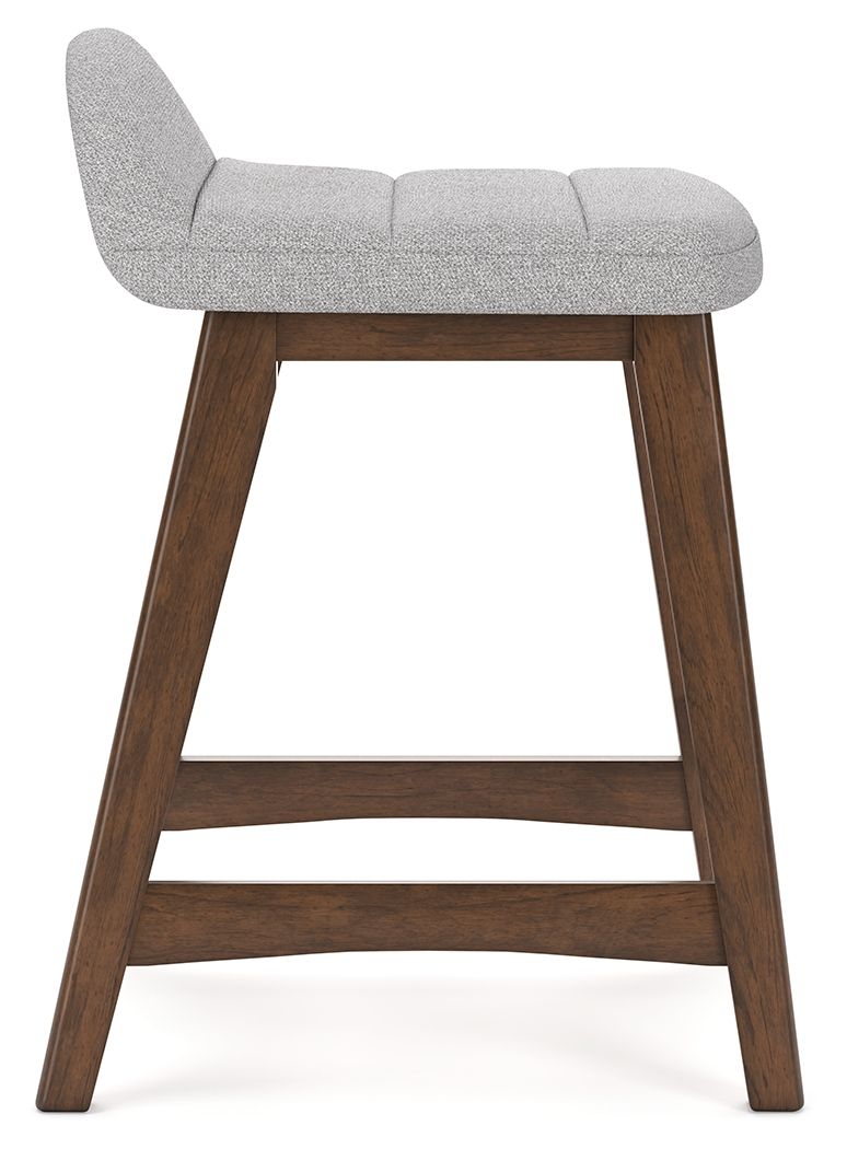 Lyncott - Upholstered Barstool (Set of 2) by Signature Design by Ashley® | Bel Furniture
