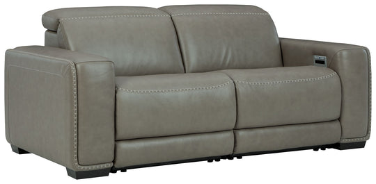 Correze - Power Reclining Sectional Gray 2 Pc. Power Reclining Sectional by Signature Design by Ashley® | Bel Furniture