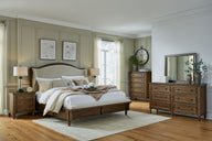 Sturlayne - Panel Bedroom Set Dark Brown by Benchcraft® | Bel Furniture