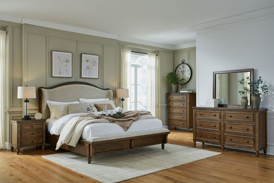 Sturlayne - Panel Bedroom Set Dark Brown by Benchcraft® | Bel Furniture
