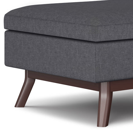 Owen - Upholstered Rectangular Storage Ottoman - view 23