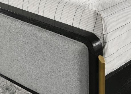 Arini - Upholstered Panel Bed by CoasterElevations | Bel Furniture