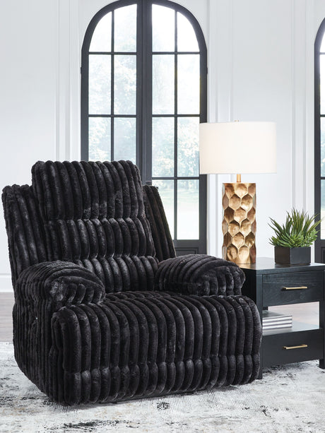 Rhine Falls - Onyx - Zero Wall Recliner by Signature Design by Ashley® | Bel Furniture