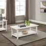 Payne - Coffee And End Table Set White 2 Pc. Coffee Table, End Table by Coaster Fine Furniture | Bel Furniture