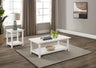 Payne - Coffee And End Table Set White 2 Pc. Coffee Table, End Table by Coaster Fine Furniture | Bel Furniture