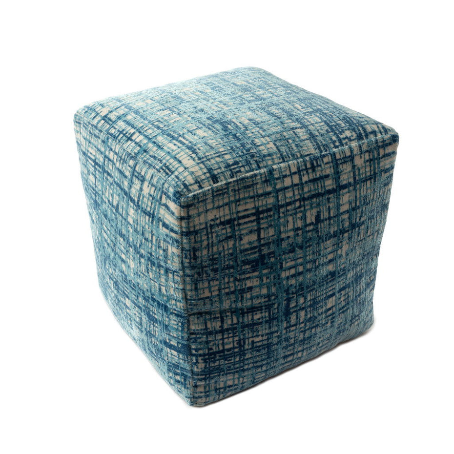 Blend Ottoman Polyester - Blue