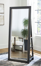 Evesen - Floor Standing Mirror/Storage by Signature Design by Ashley® | Bel Furniture