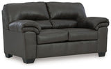 Bladen - Stationary Loveseat Dark Gray by Signature Design by Ashley® | Bel Furniture