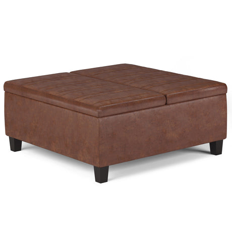 Ellis - Coffee Table Storage Ottoman Contemporary Design - view 8